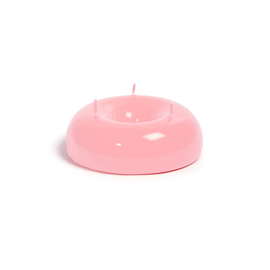 Donut candle pink