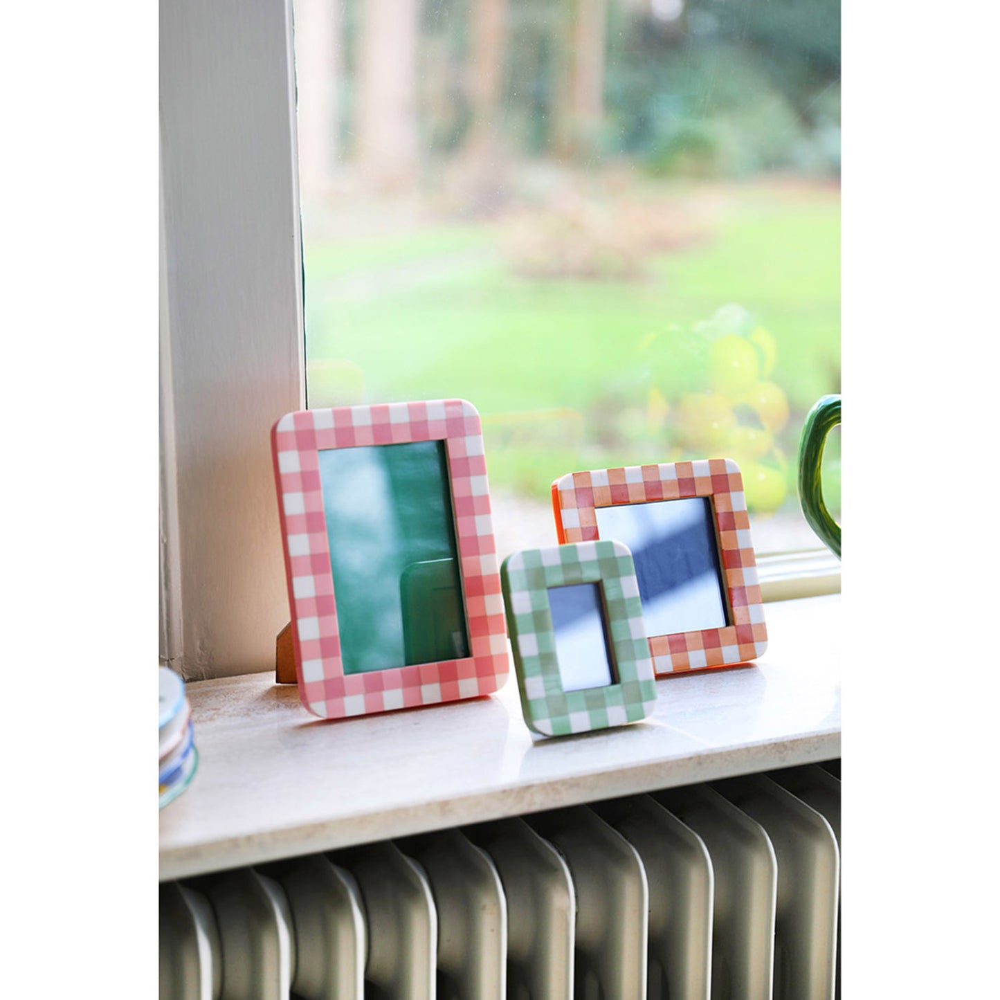 Photo frame vichy mint