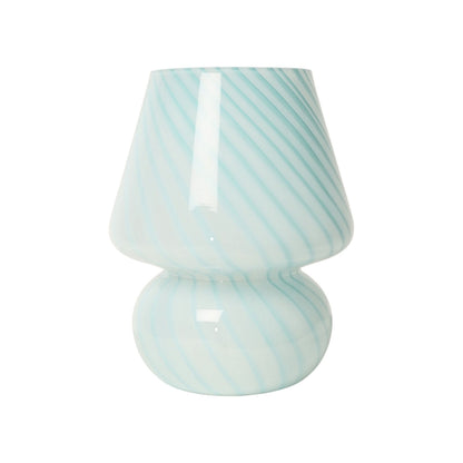 Mushroom lamp Light Blue mini