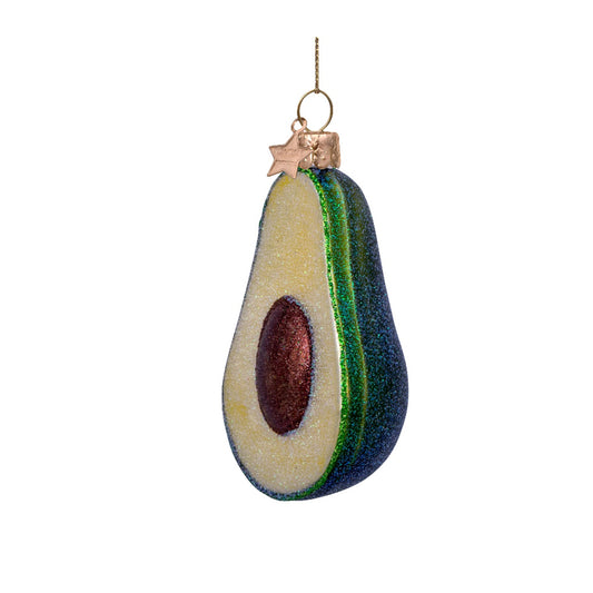 Vondels ornament glass green avocado