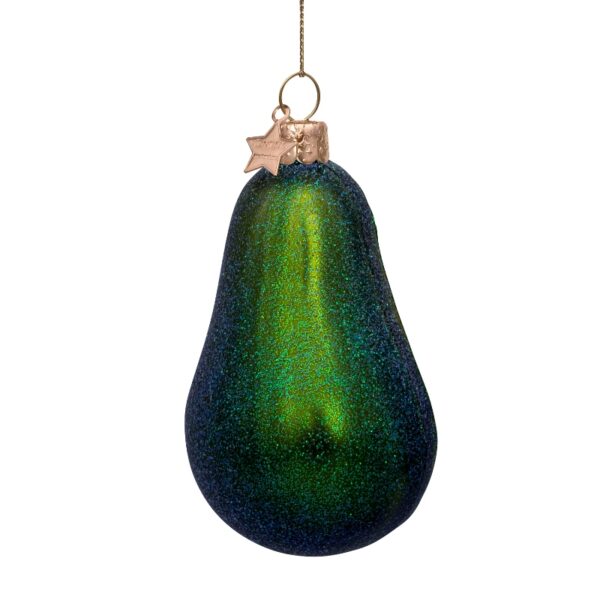 Vondel ornament glass green avocado