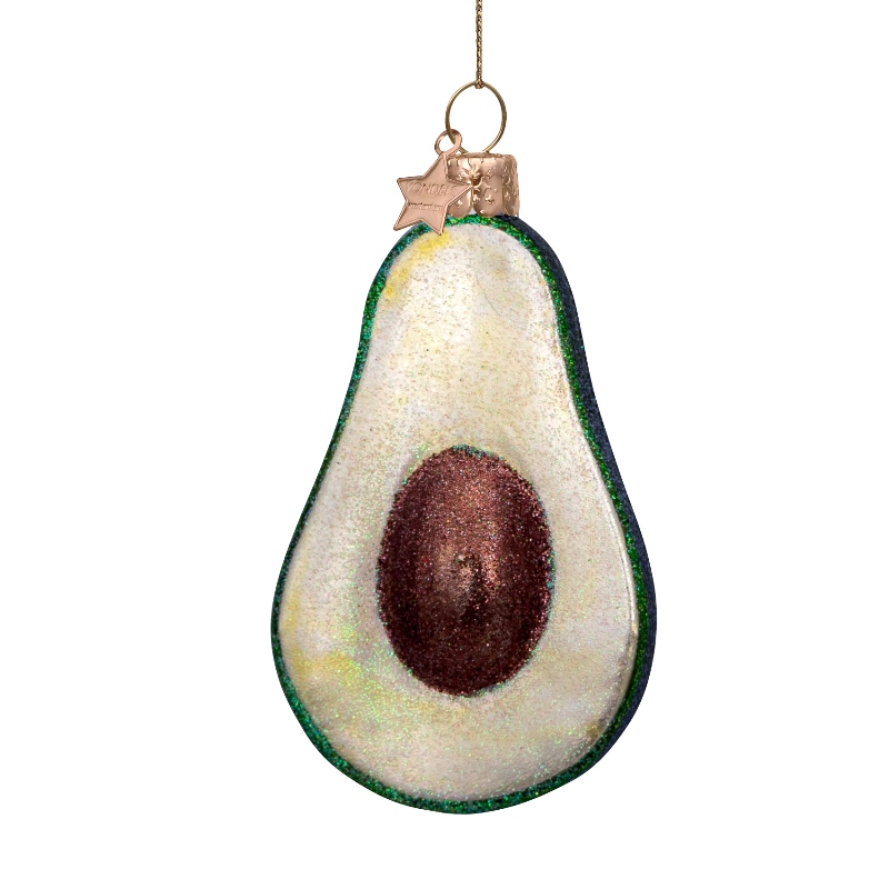 Vondel ornament glass green avocado